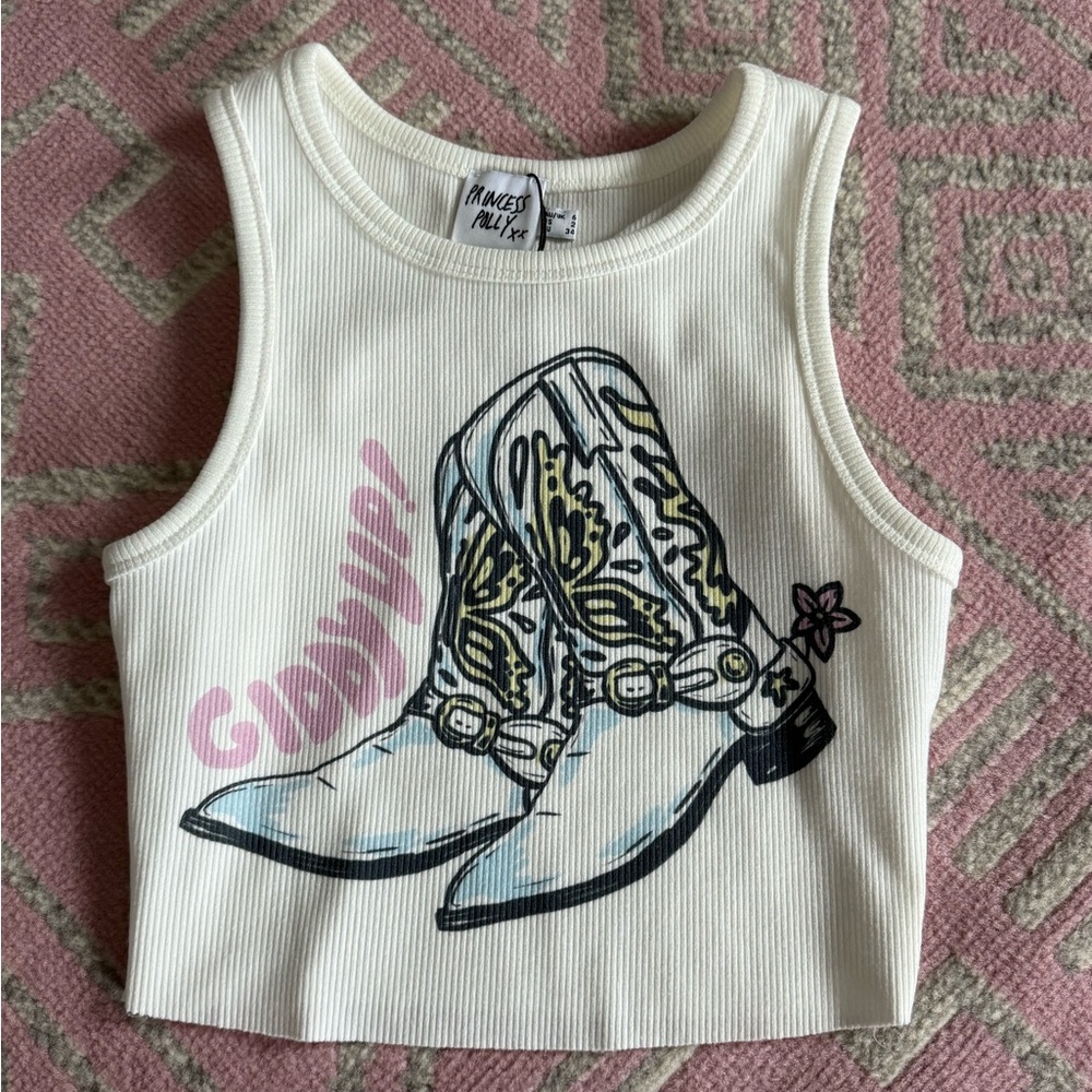 Princess Polly Giddy Up Tank Top